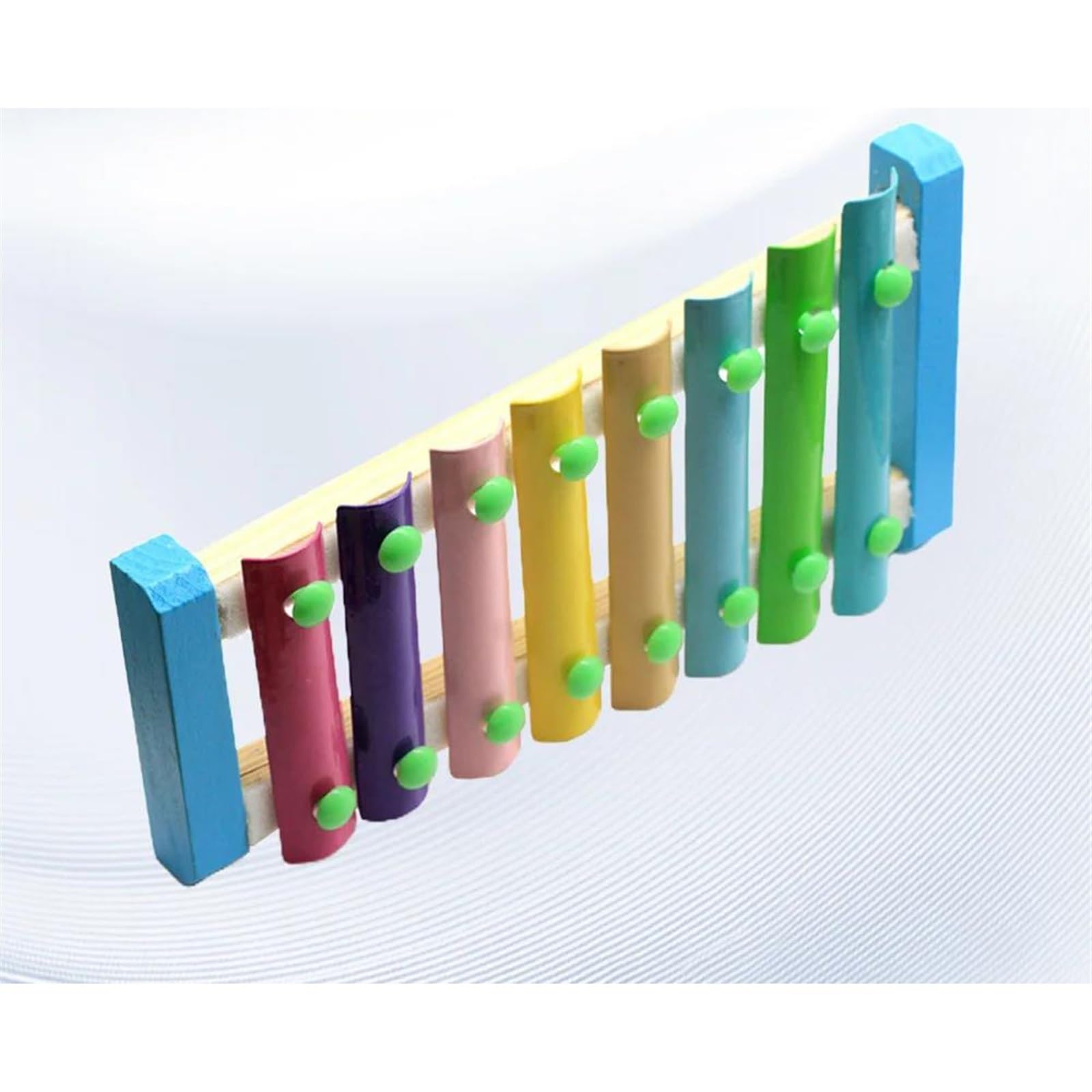 Xilófono Musical Instrumentos Musicales Para Principiantes Mazos De Xilófono De Madera De 8 Notas Teclas Coloridas Pequeño Instrumento De Percusión De Xilófono