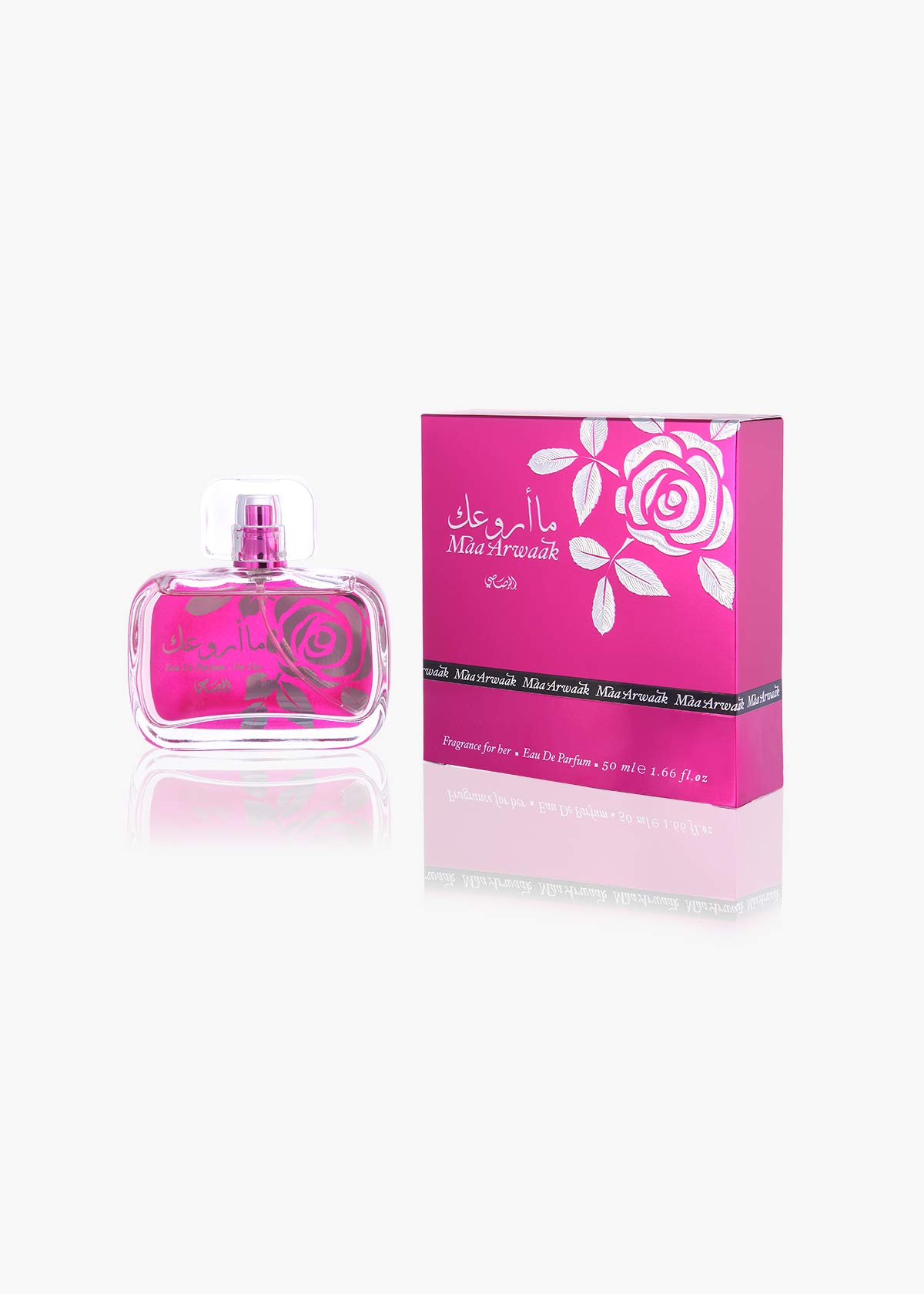 Maa Arwaak for Women EDP - Eau De Parfum 50ML (1.7 oz) I Irresistible Pour Femme Spray I Vanila, Patchouli, Massoia wood, Rose I Signature Arabian Perfumery | by RASASI Perfumes