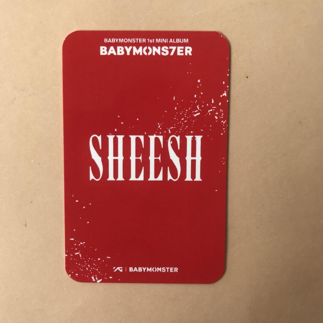 Amazon.co.jp: BABYMONSTER SHEESH サノク ラミ Mカの事前収録トレカ  