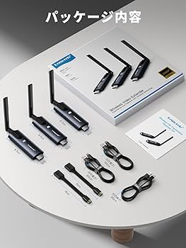 Amazon | ワイヤレス HDMI 送受信機セット 無線 1×送信機+2×受信機 Amazon | ワイヤレス HDMI 送受信機セット 無線 1×送信機+2×受信機