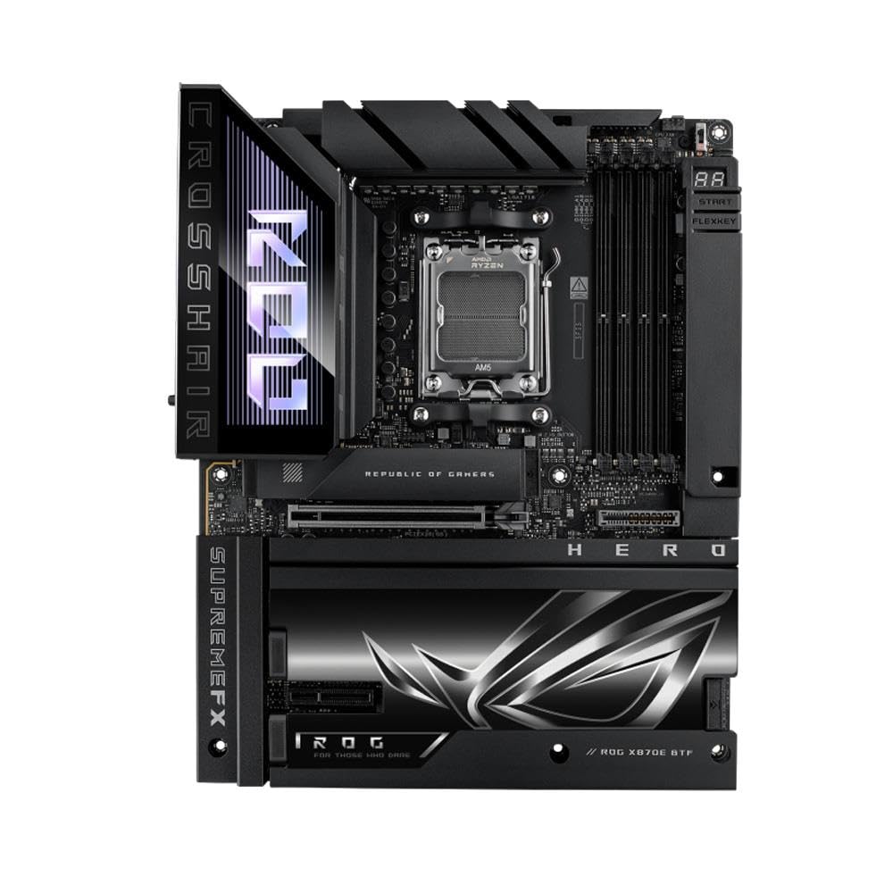 Amazon | ASUS ROG Crosshair X870E Hero BTF マザーボードソケットAM5