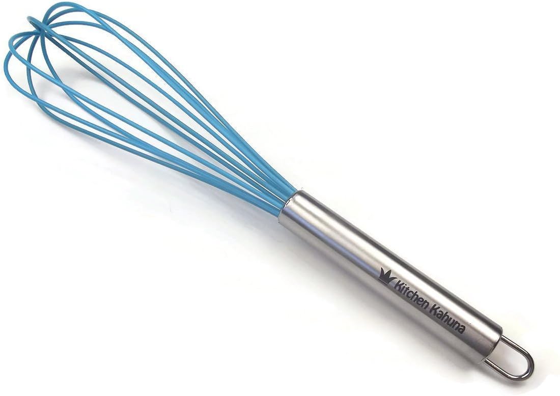 Kitchen Kahuna 12 Inch Silicone Whisk - Wire Whisk