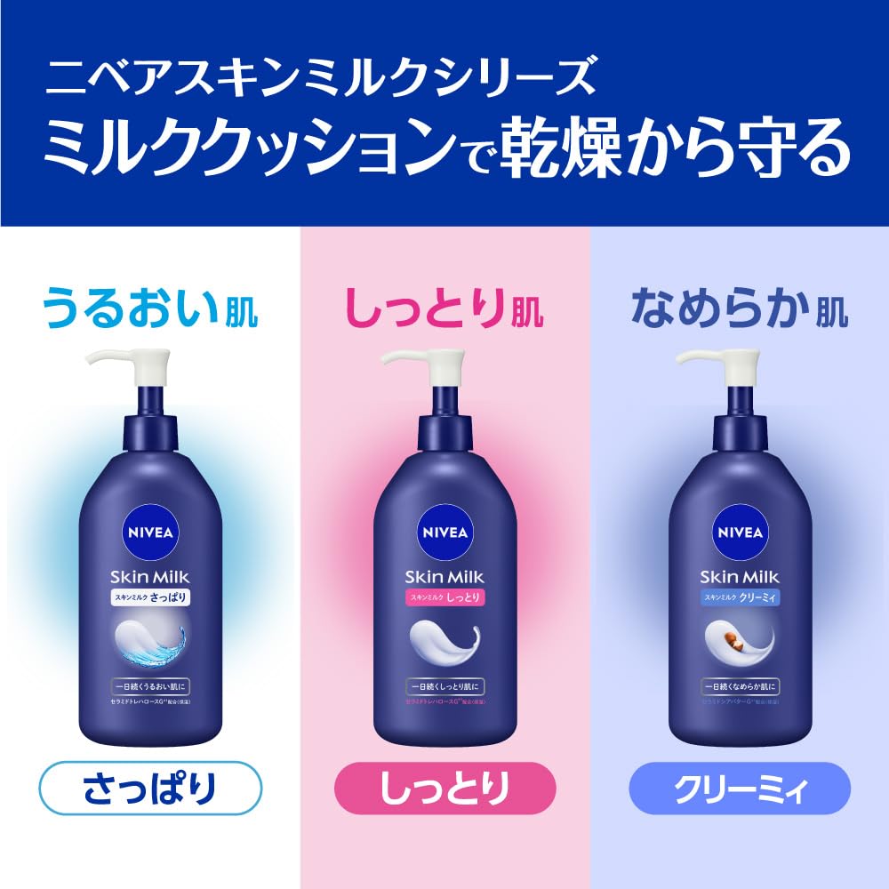 Amazon | ニベアスキンミルク さっぱり 200g | ニベア | ボディ