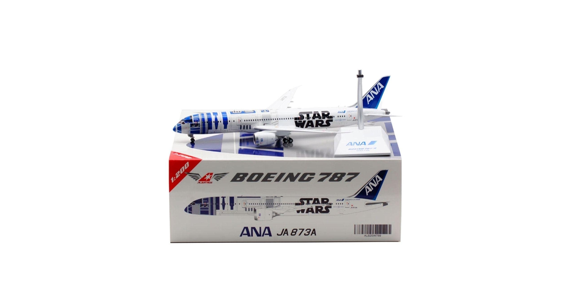 Amazon | ANA 飛行機模型 1:200 B787 スターウォーーズ R2-D2 ANA JET