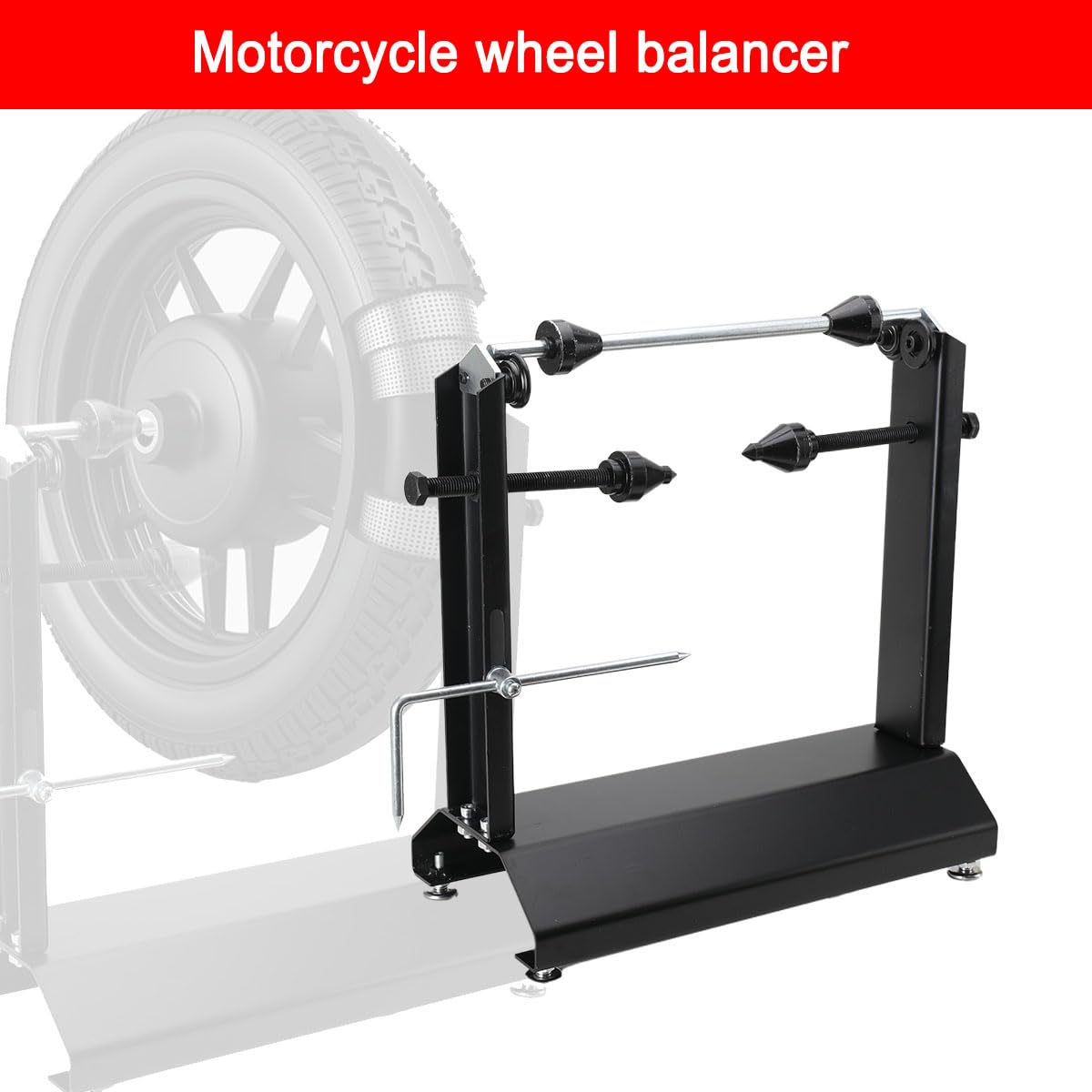 Motorrad Auswuchtmaschine Auswuchtbock Motorradreifen Felgenauswuchtmachine
