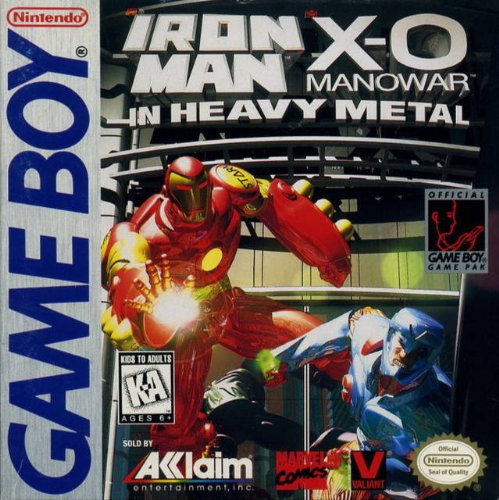 Amazon Com Iron Man X O Manowar In Heavy Metal Gameboy Video Games