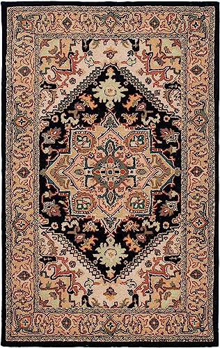 Image of Carpet Mahal Handmade Handwoven Tufted Made of 100% Soft Blended Wool Export Quality Carpets with 1 Inch Thickness (7x10 Feet) Color Multi
