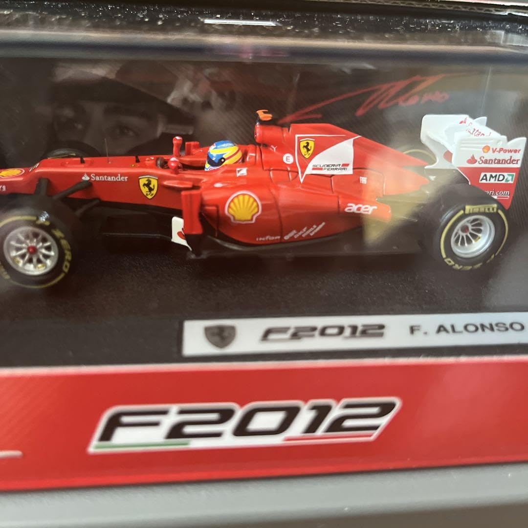 Amazon | F1 ミニカー フェラーリ アロンソ F2012 2012年 | ミニカー