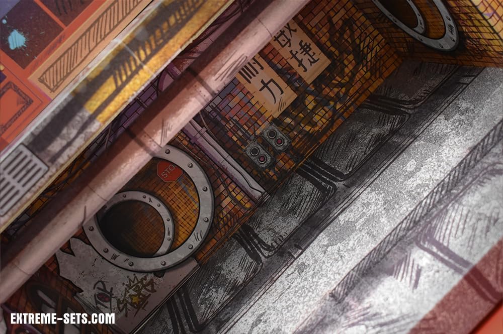 Animated Sewer Tower Pop-Up Diorama 1/12 Scale Extreme-Sets