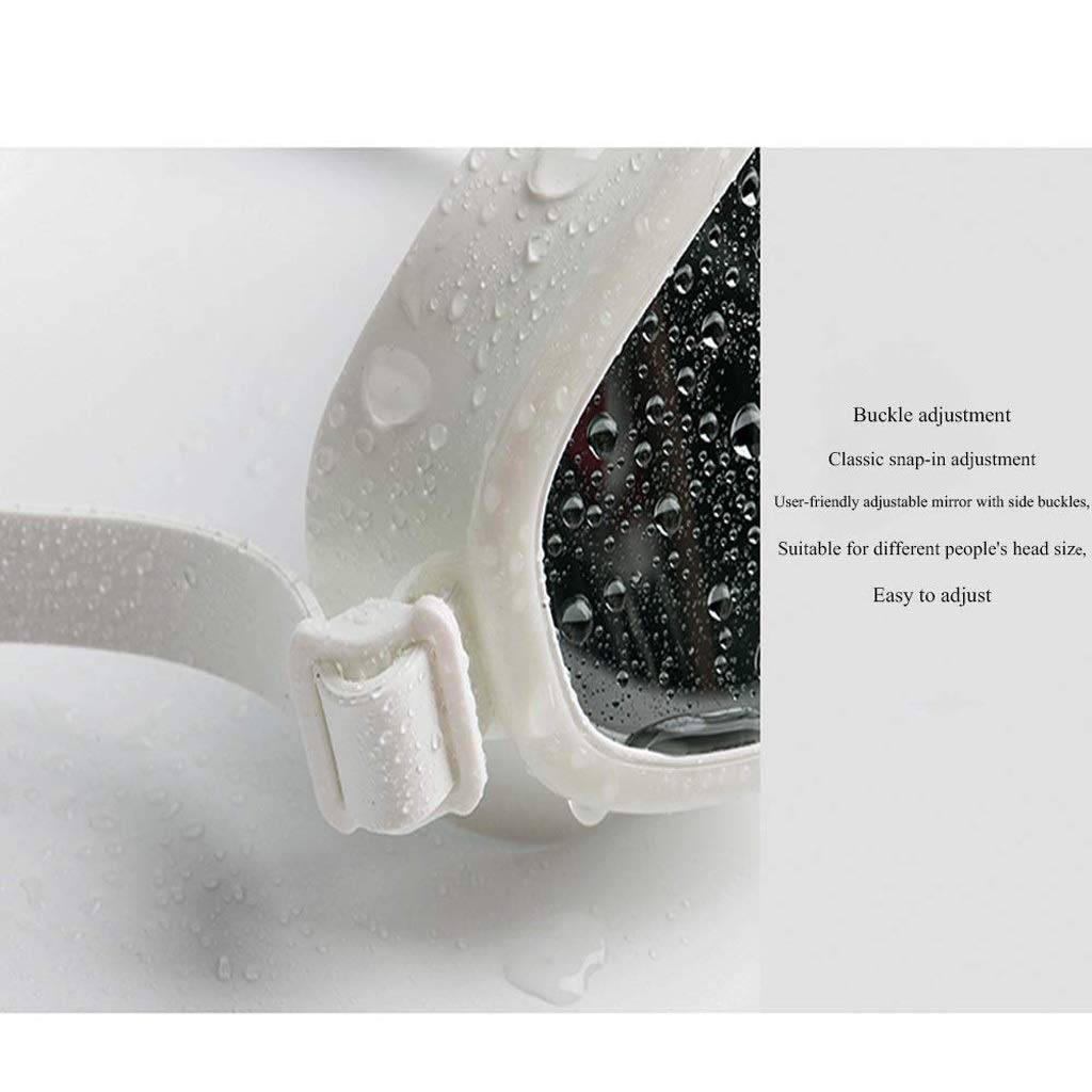 Occhialini da nuoto - Nessuna colatura occhialini da nuoto Anti protezione di nuotata del Triathlon Glasses for Adulto Uomini Donne gioventù(3-Pack)