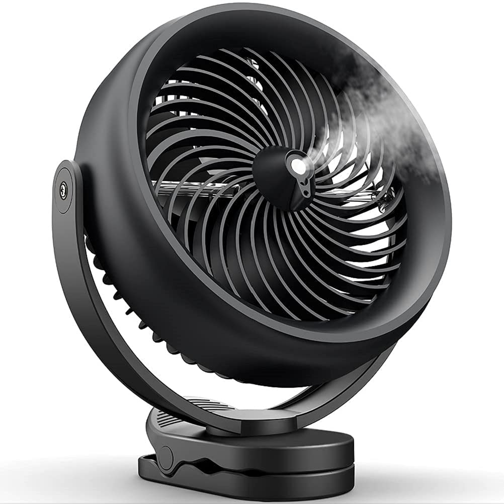 10000mAh Battery Operated Misting Fan 