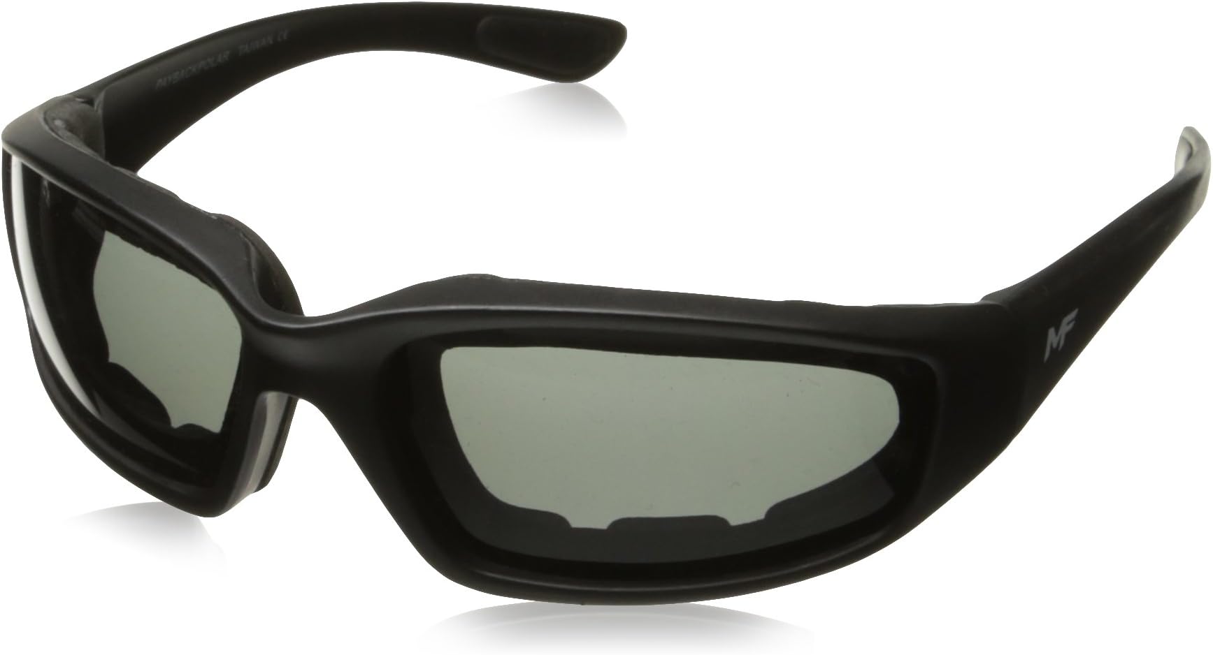 MotoFrames MF Payback Padded Motorcycle Sunglasses Black Frames