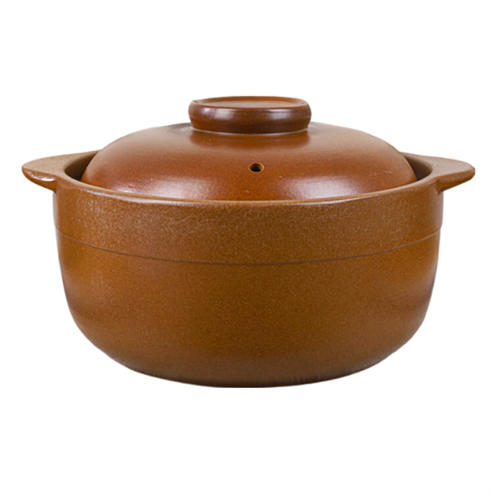 Ceramiczny garnek do gotowania - garnek do zapiekania z pokrywką do piekarnika i kuchni, wszechstronne naczynia gliniane do użytku domowego