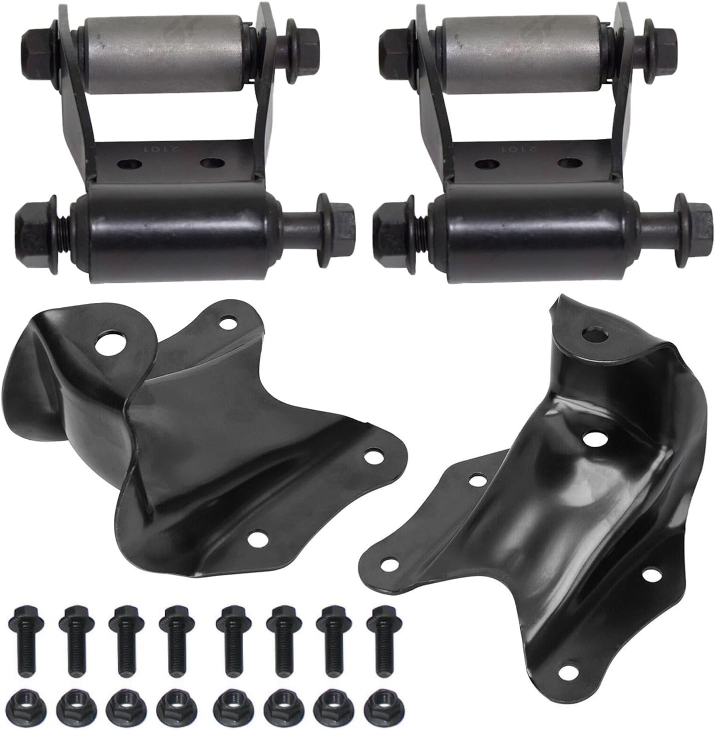 722-002 722-003 Rear Leaf Spring Rearward Hanger and Forward Hanger For 1986-1996 Ford F150