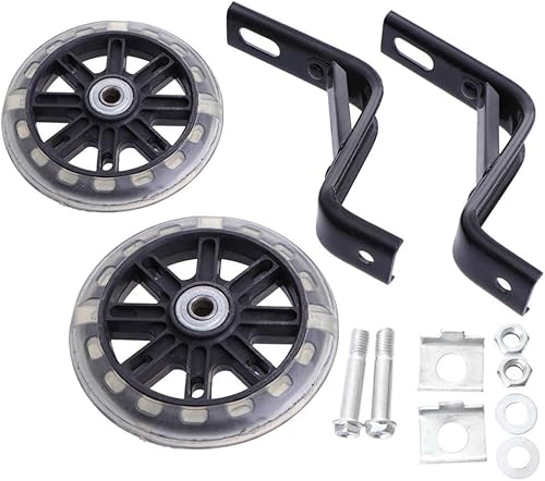 Miniatura 1 de BESPORTBLE 2pcs Bicicletas Ruedas de Entrenamiento de Bicicleta Más Fuerte Estabilizadores Profesionales Kit Montado para Niños Bicicleta de