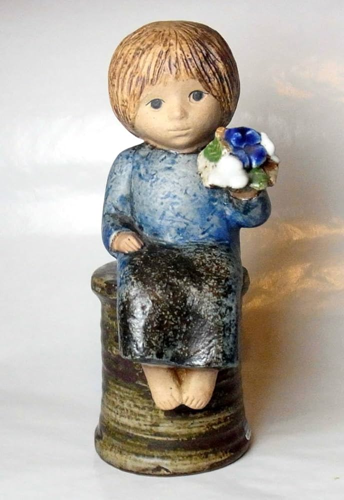 置物 Lisa Larson / Sjolejon / Gustavsberg Stoneware Cat by Lisa Larson for Gustavsberg for sale at Pamono