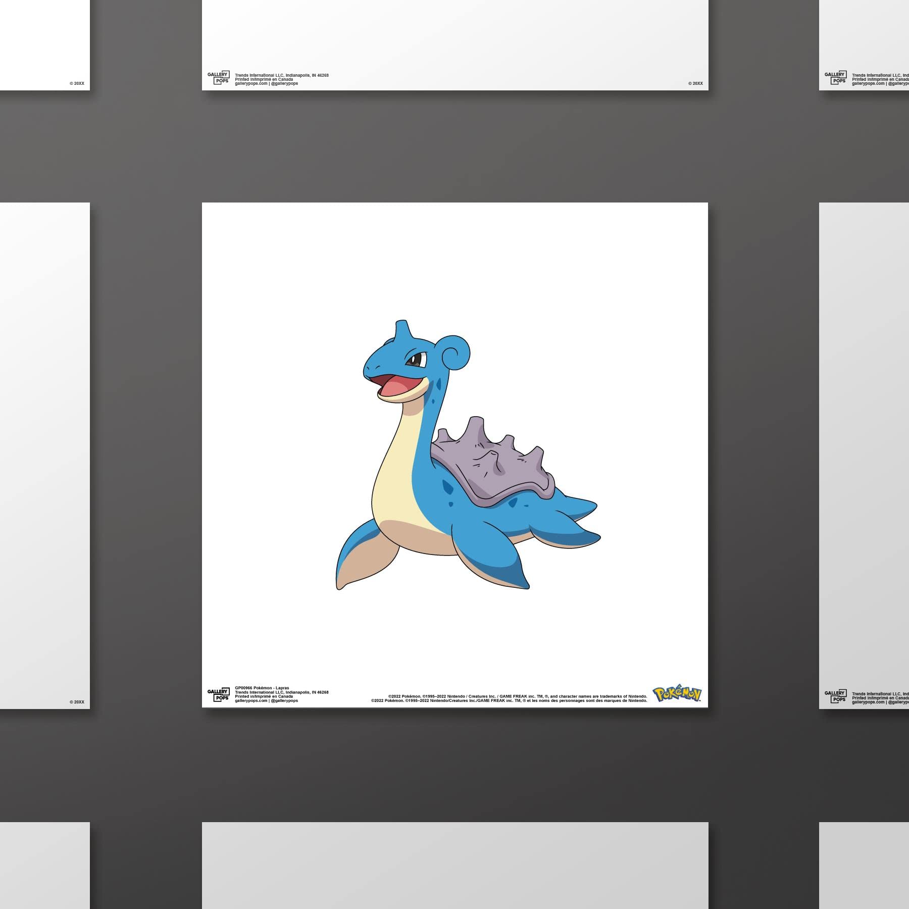 Poster Pokémon Carapuce Dormant Au Bord De L'Eau - Boutique Pokemon