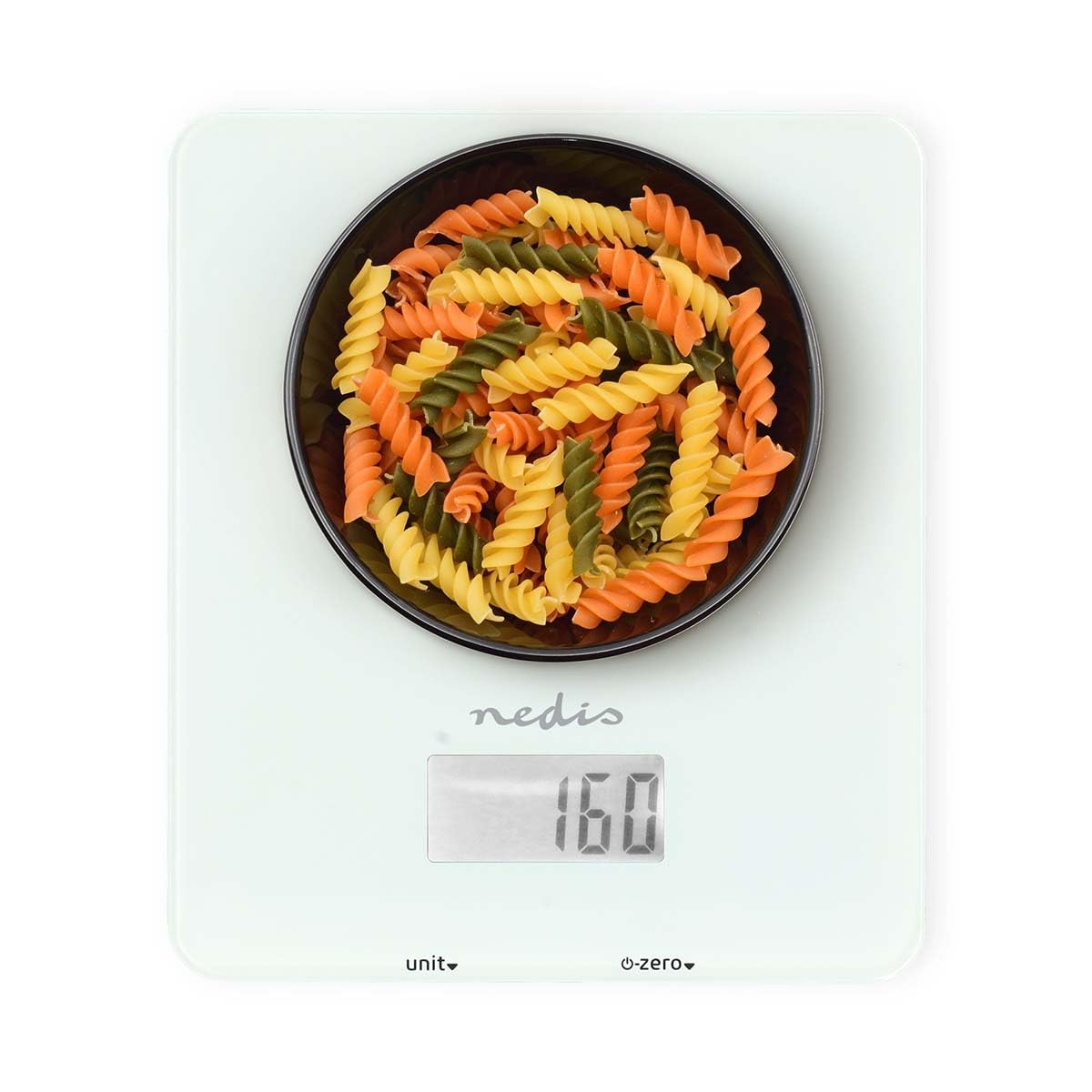 SmartLife Küchenwaage - Bluetooth - Glas/Kunststoff - Weiss