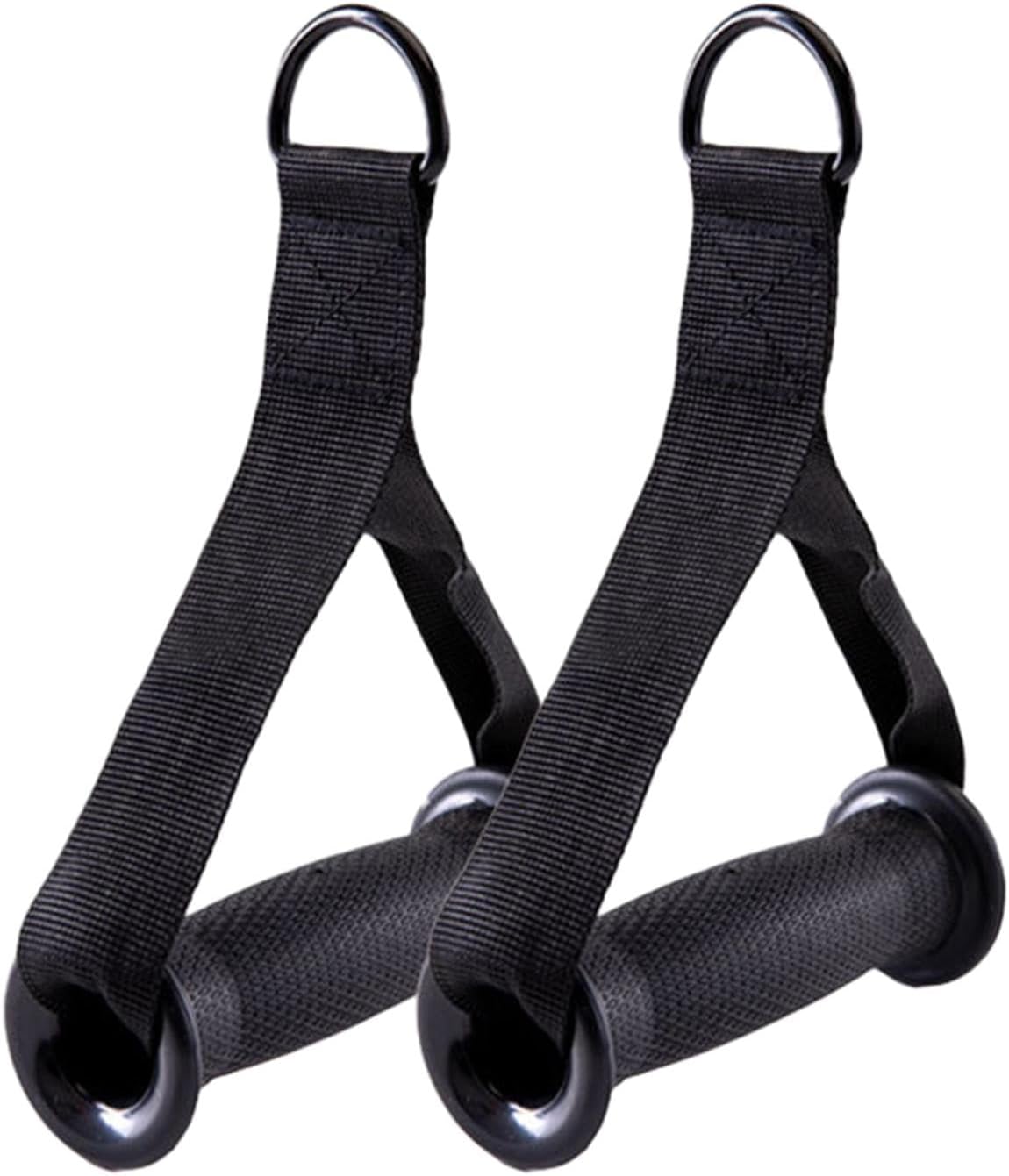 kowaku Grip Attachments Resistance Band Grips Replacement Black Exercise Handles Cable Machine Handles for Pulley System Working Out