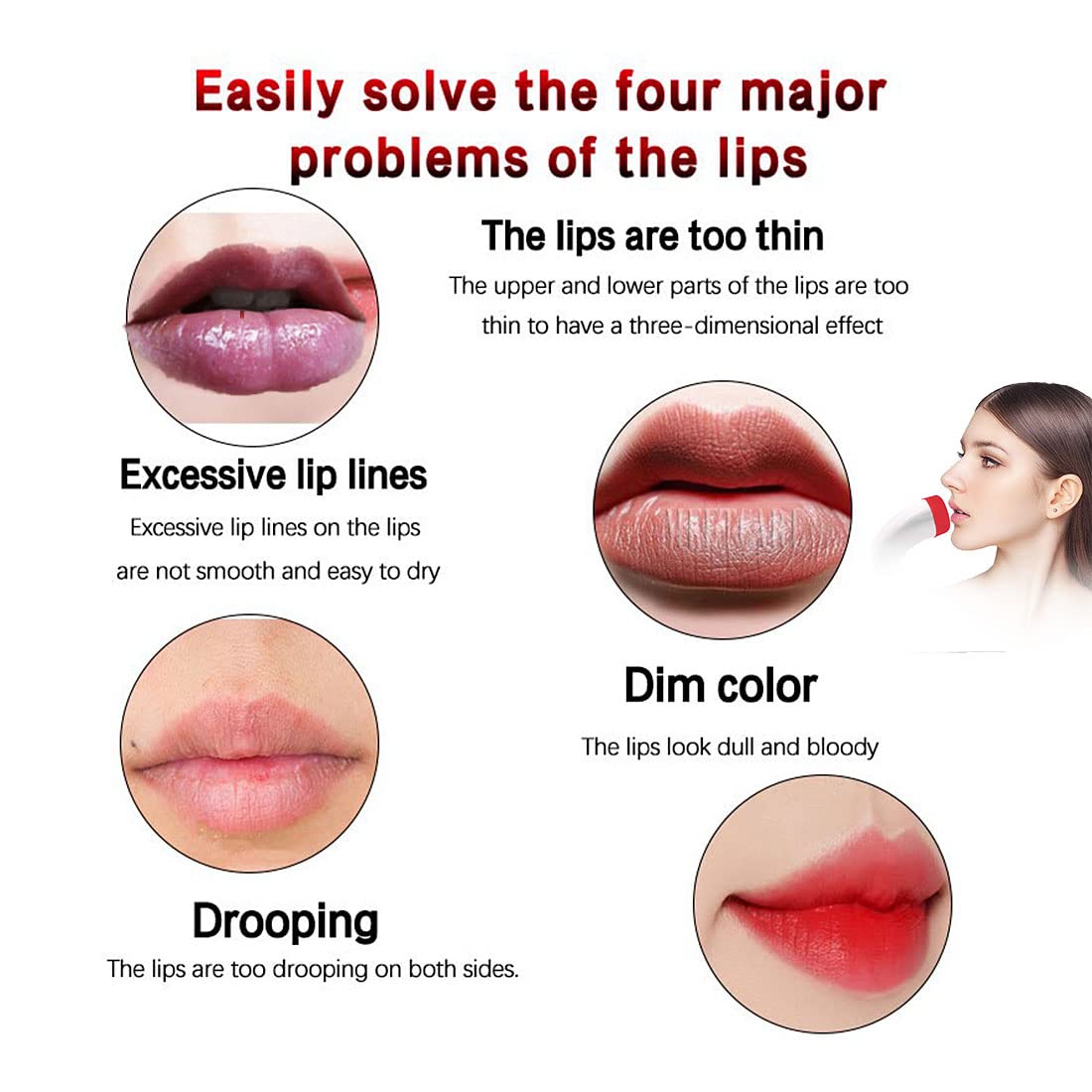 Lip Sucker Plumper Tool, Lip Gizmo Lip Plumper,Lip Enhancer Machine,Electric Lip Enhancer Lip Beauty Tool Instrument Plumper for Women Girl (1 Stück)