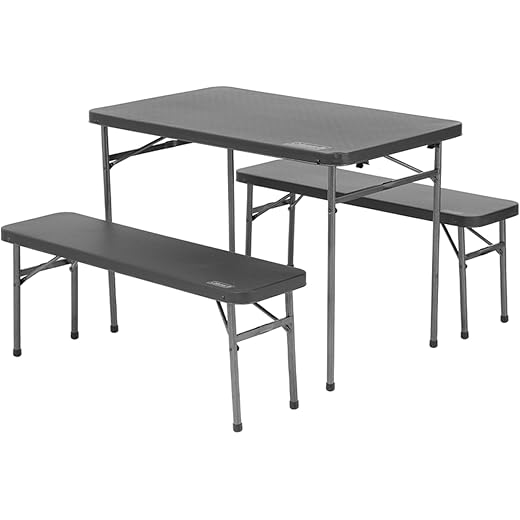 Coleman Pack-Away Folding Table & Chair Set