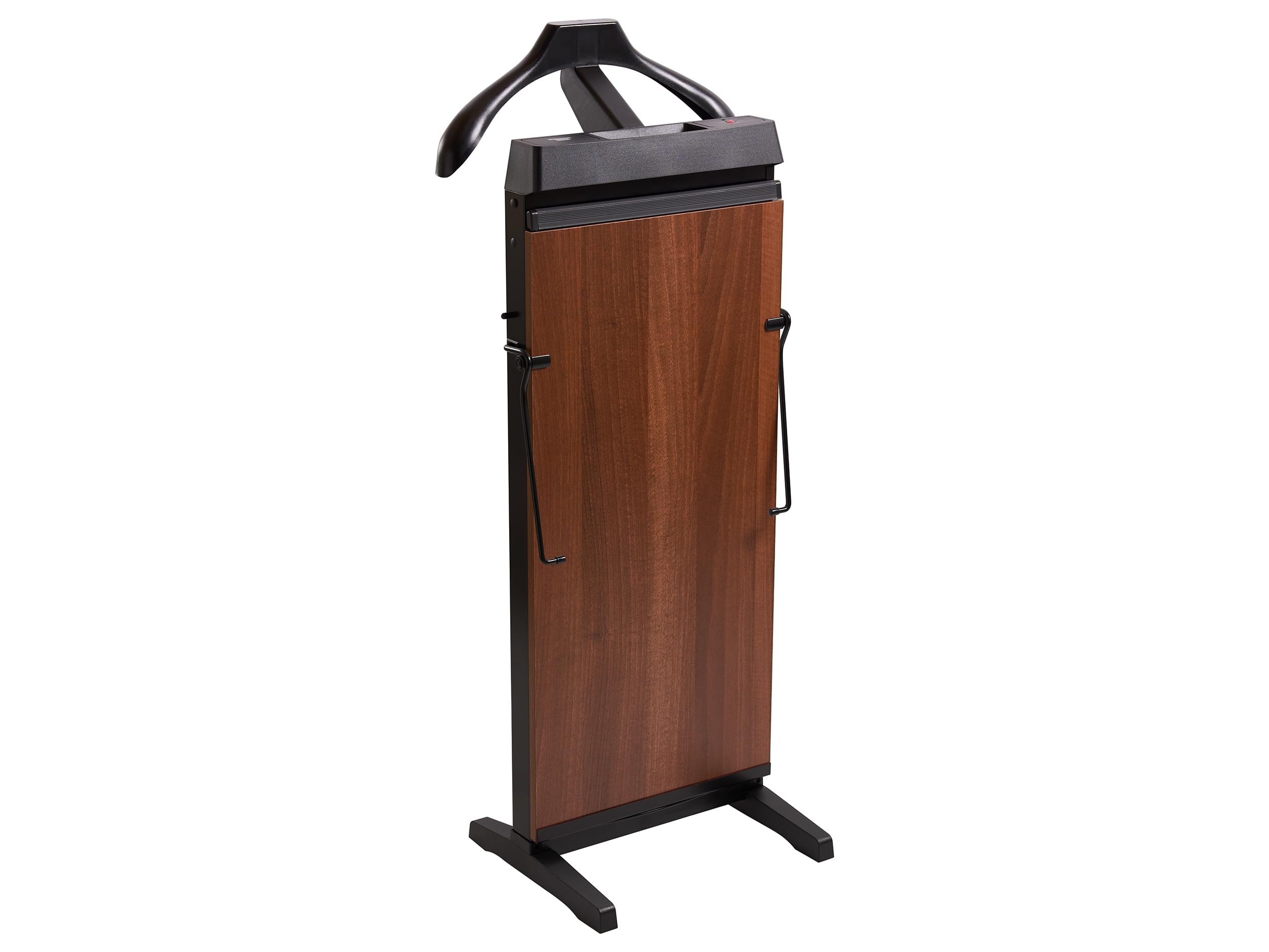 Corby 3300 Trouser Press for Creases, Wall Mounted or Freestanding Garment Press, UK Plug, Walnut — image 1