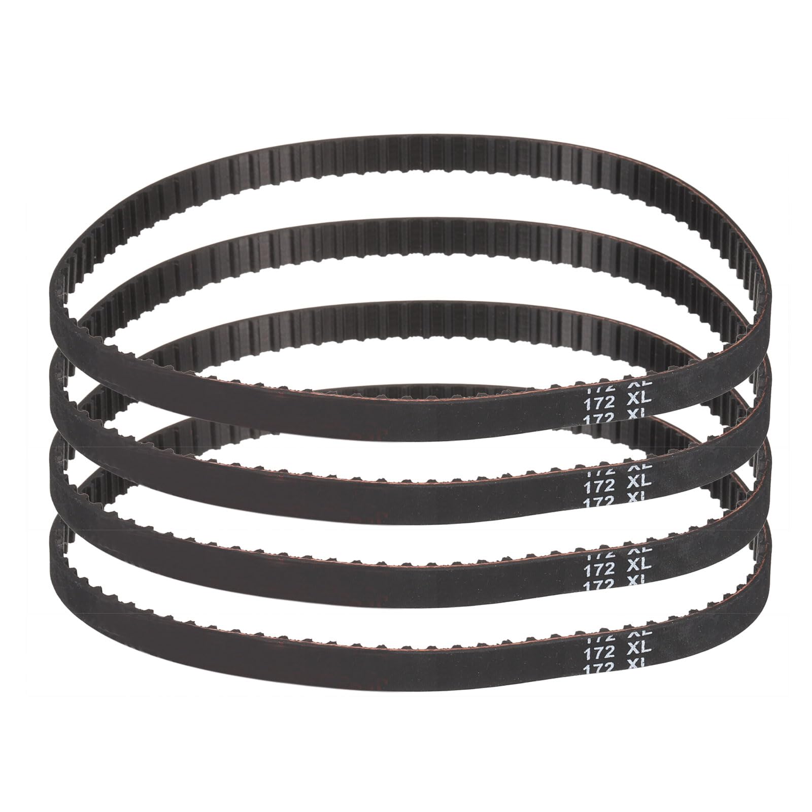 uxcell 4pcs 160XL 037 Timing Belt 80 Teeth Rubber Geared Cogged Belt, 0.37" Width, 0.20" Pitch Mechanical Replacement Belts — Amazon image 9