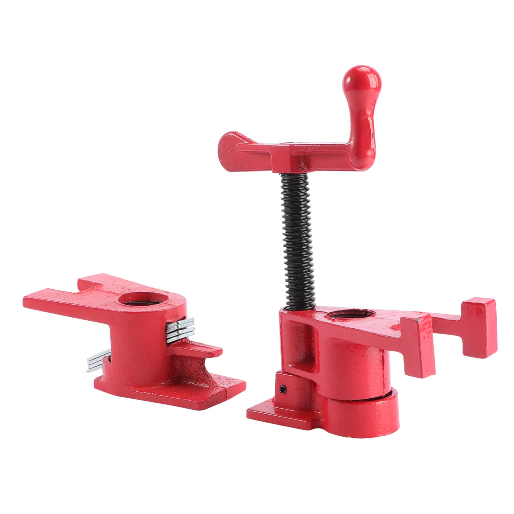 Artibetter Abrazaderas Tubo Hierro Abrazadera Carpintero Para Pegar Madera Herramienta De Carpintero Resistente
