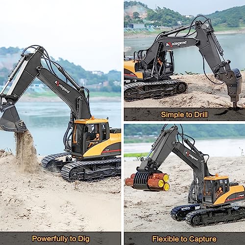 Kolegend K103 3 In 1 Remote Control Excavator Toy 1/14 Scale Rc Excavator thumb #3