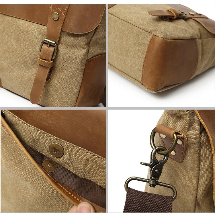 Bolso de Hombro Canvas para Uso Casual Unisex miniatura 7