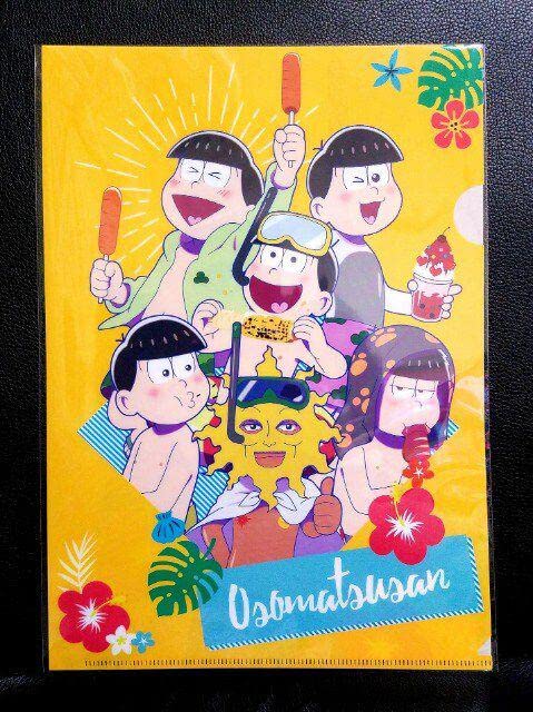 Amazon.co.jp: おそ松さんhmv限定/サマー仮面a4 クリアファイル : おもちゃ