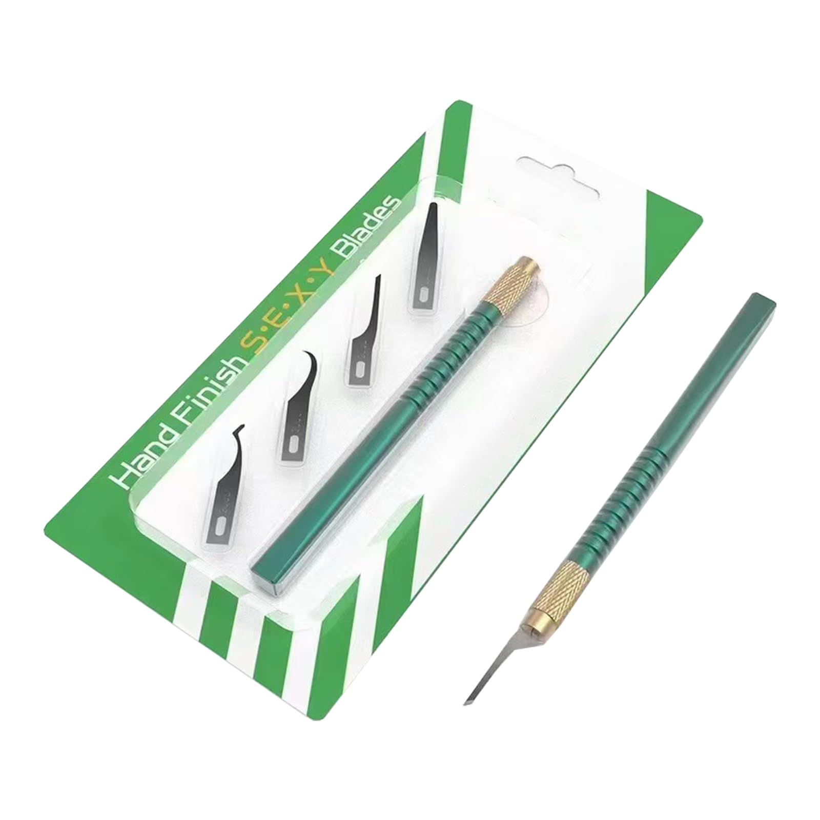 EINCORN 4 in 1 Chip Removal and Adhesive Scrapers Tool Set for Electronic Repairs with Ergonomic Handle