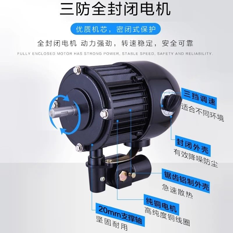 220V350W HW-750 Industrial Fan Waterproof, Dust-proof And Oil Proof Pure Copper Motor For Floor Fan Wall Mounted Fan Spray Fan - (Type: A, Speed: HW-550-120W)