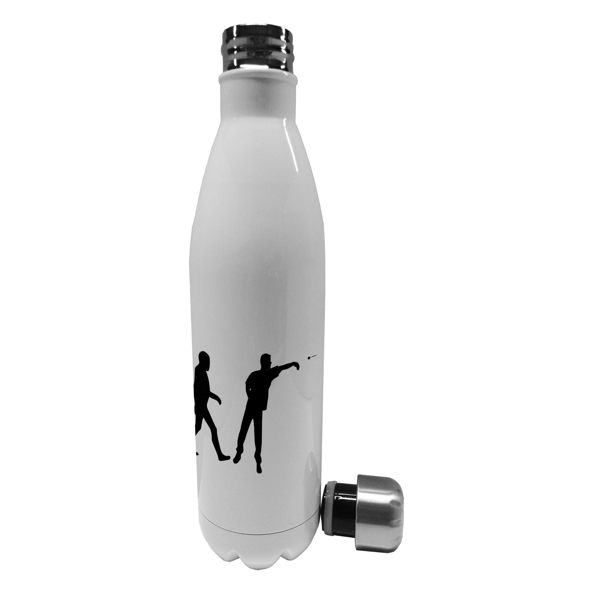 750ml Evolution of A Darts Player - Stainless Steel Vacuum Insulated Water Bottle