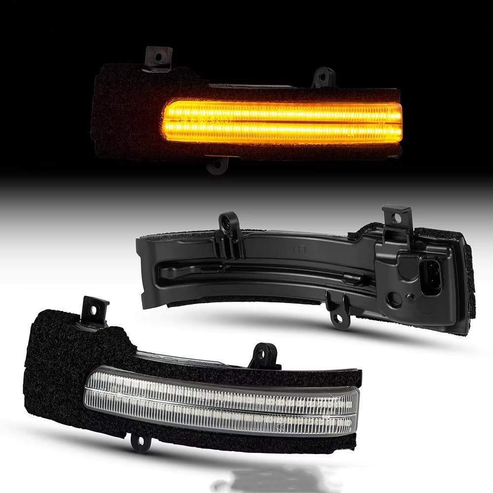 Repetidor de intermitente espejo 2 Uds Luz LED Para Espejo Lateral De Coche Lámpara Indicadora Señal Giro Para Mitsubishi Para ASX Para Outlander Para Pajero Para Montero Sport 2008-2013