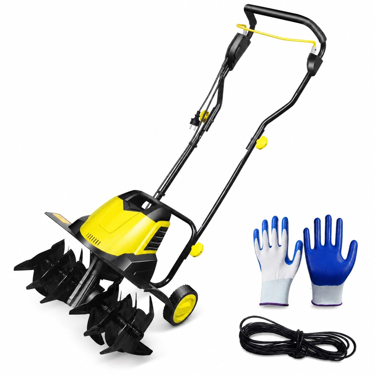 Motobineuse Électrique, Cultivateur de Sol Filaire 2400 W