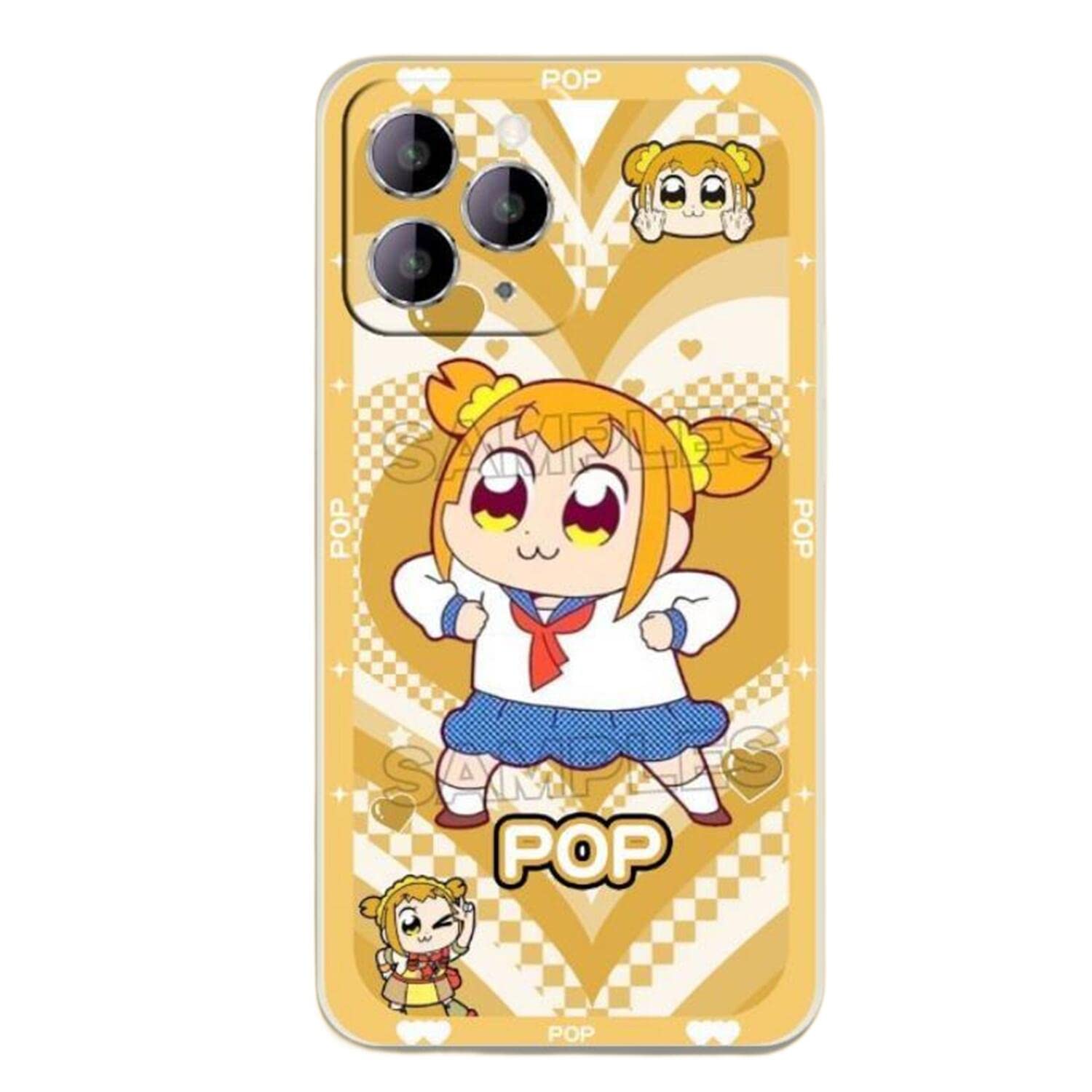 ポプテピピック　エラーポプちん　スマホケース ポプテピピック エラーポプちん スマホケース ポプテピピック