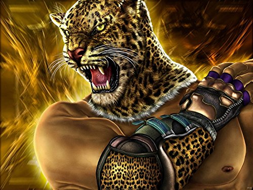 WV6145 Tekken King Awesome Anime Manga Art 16x12 Print POSTER