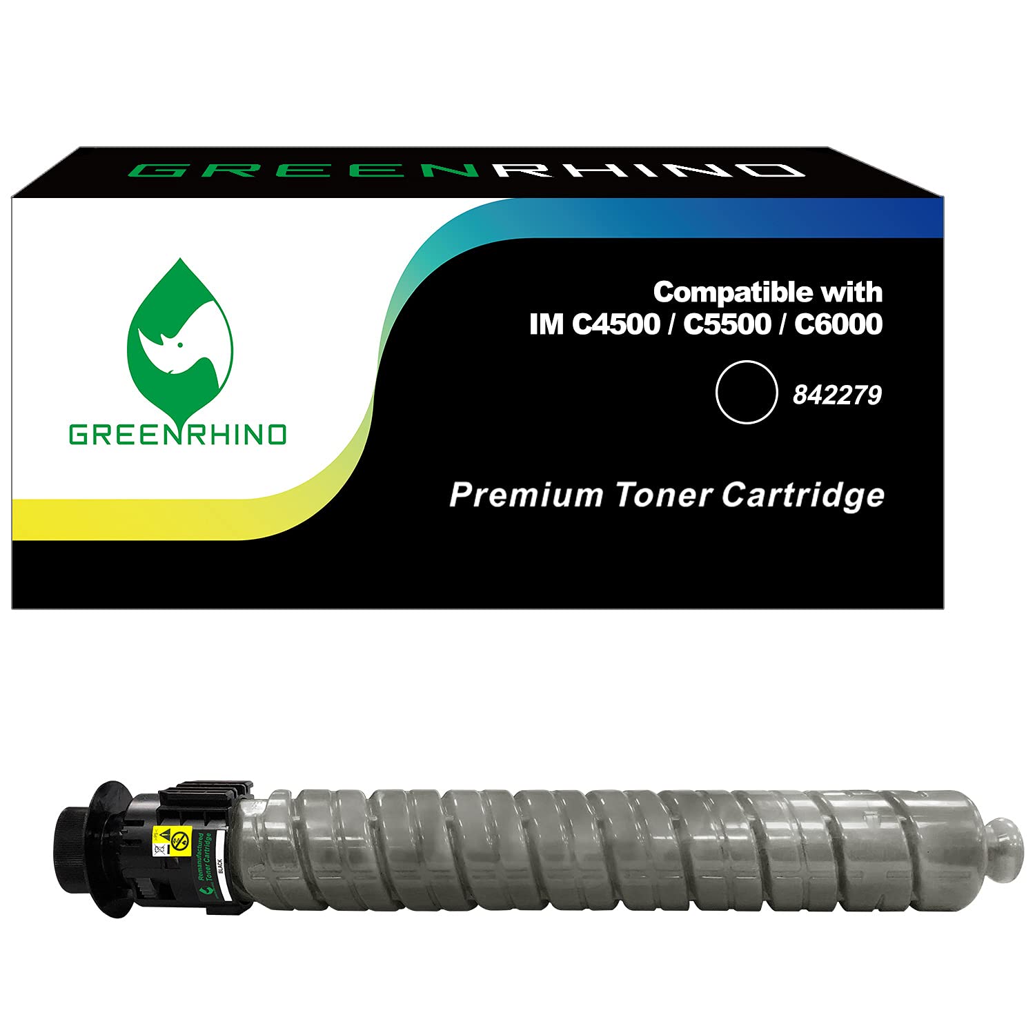 Remanufactured (High Yield) Toner Cartridge Replacement for Ricoh IM C4500 IM C5500 IM C6000 - 842279 (Black, 1-Pack)
