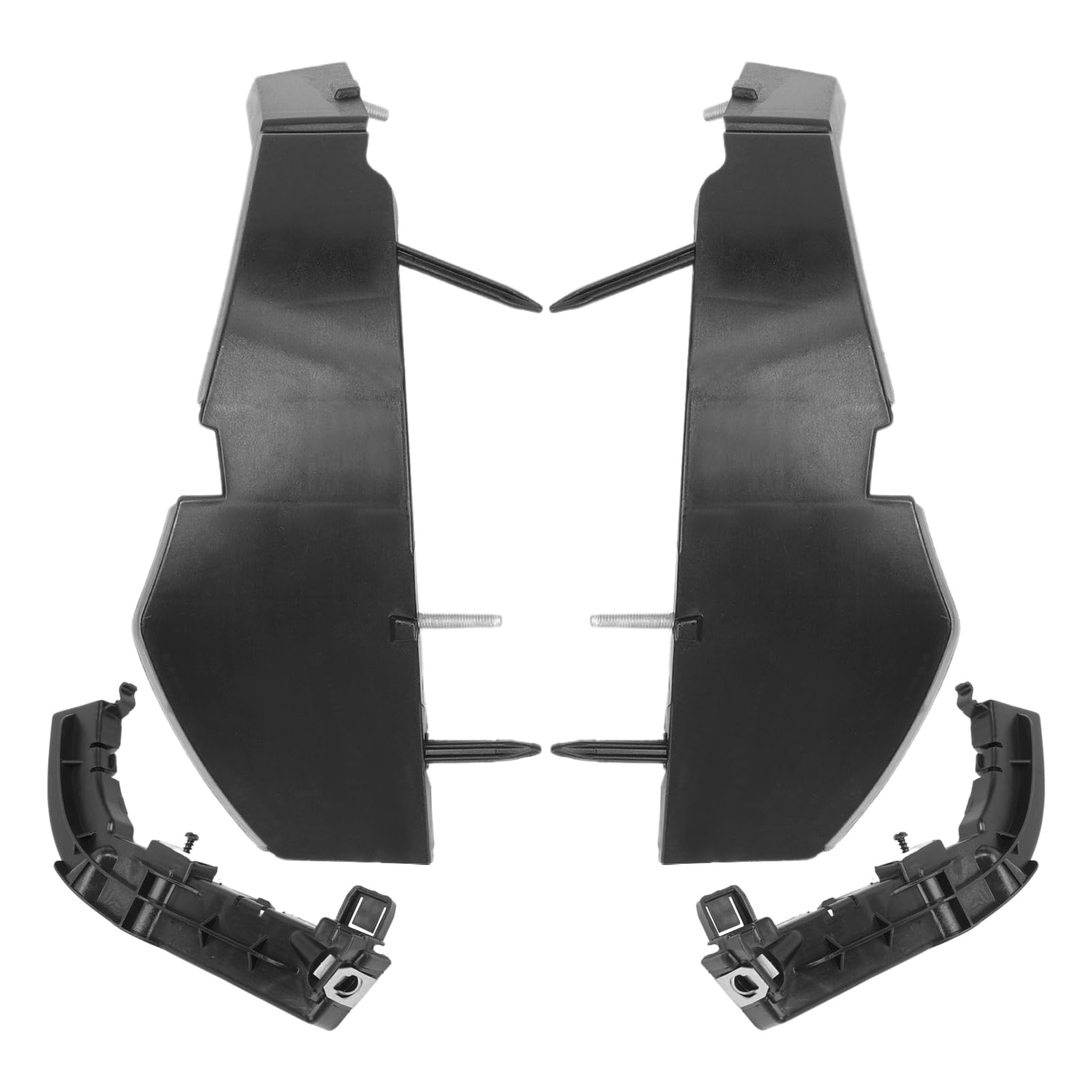 Amazon.com: Pair Front Bumper Bracket Cover & Bumper Support