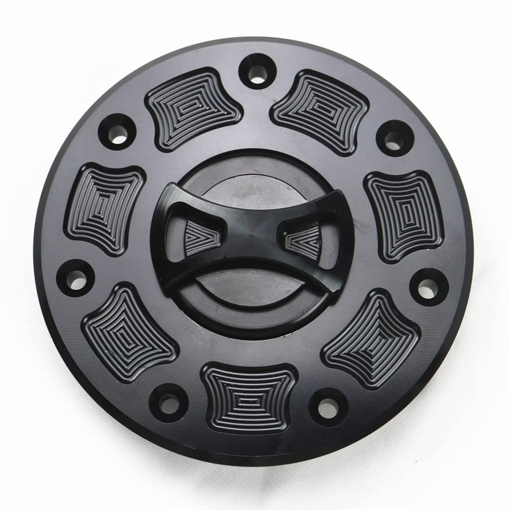 CNC Bow-tie Gas Fuel Tank Cap Cover For Kawasaki ZX-11