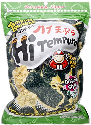TaoKaeNoi Knuspriger Seetangsnack, original japanische Art 40g