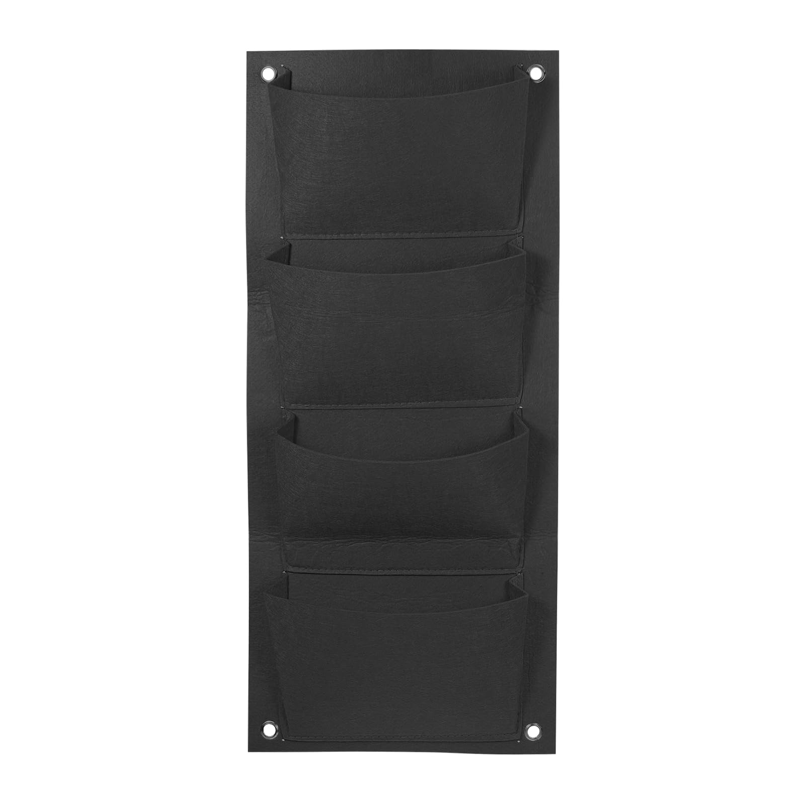 PATIKIL 4 Pockets Vertical Hanging Grow Bags
