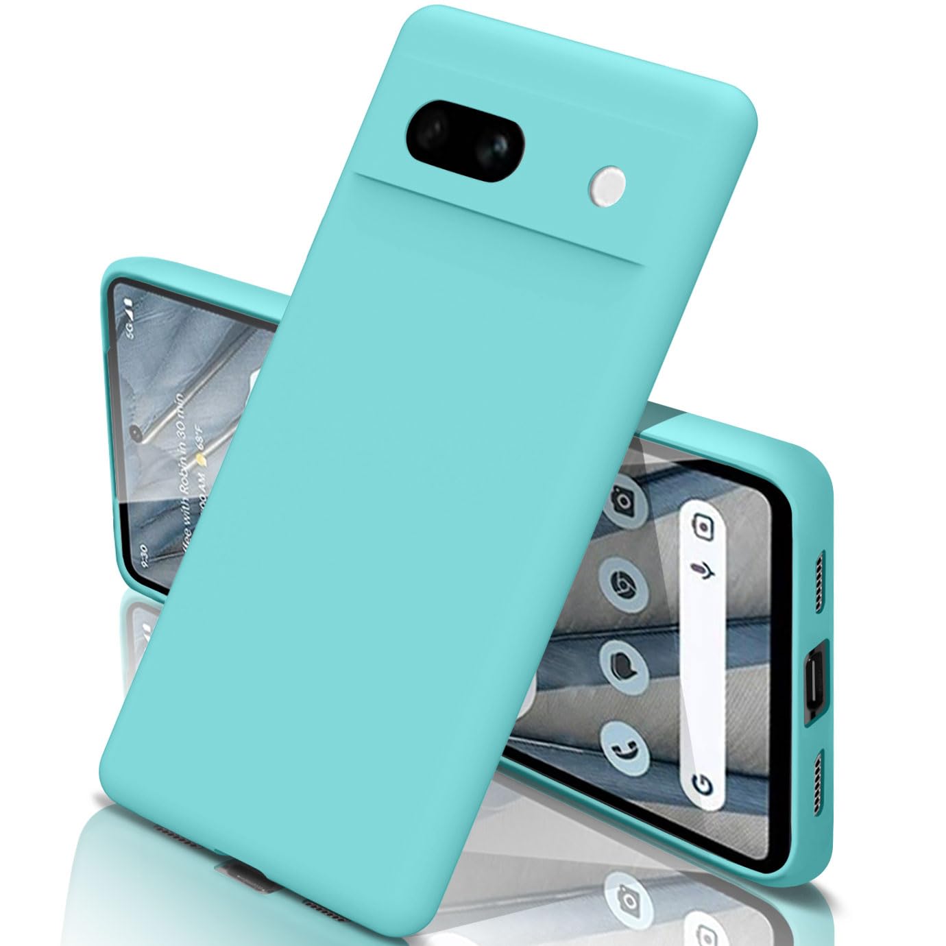 Amazon.co.jp: Google Pixel 7 A ケース 液体 シリコン 耐衝撃