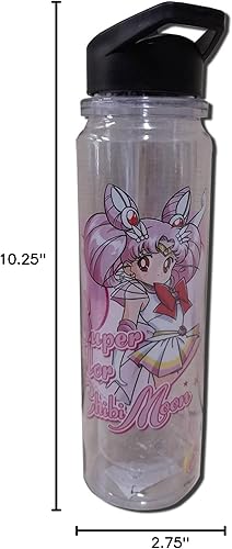 Miniatura 2 de Great Eastern Entertainment Sailor Moon Super S - Botella de agua de doble pared Super Sailor Chibi Moon