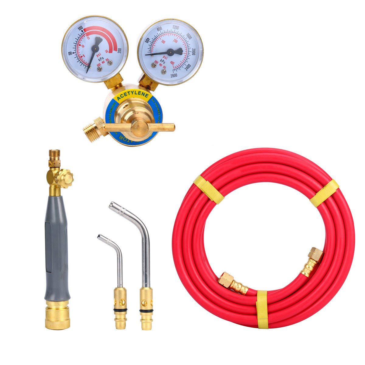 Buy 8milelake Air Acetylene Kit Torch Kit Swirl with 1 piece Acetylene