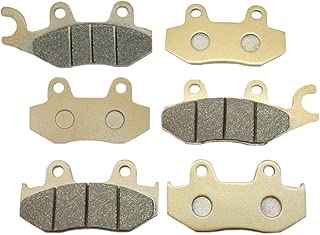 Lefossi Motorcycle Front and Rear Brake Pads for ATV Yamaha YFZ450 YFZ 450 2006 2007 2008 2009 2010 2011-2014 YFM700 Raptor YFM 700 R 2013 2014 2015 2016 2017 2018 FA165F FA135F FA323R - coolthings.us
