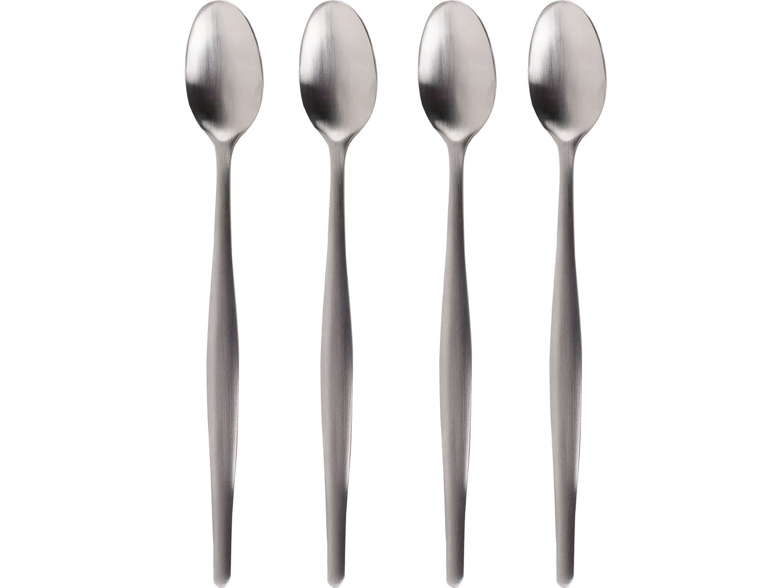 La Cafetière Latte Spoons, Silver, Set of 4