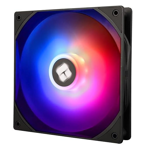 Thermalright TL-C14C-S Case Fan High Performance Cooler Fan 1500RPM,4-PIN PWM Cooling Fan with S-FDB Bearing (140mm, ARGB) - Black