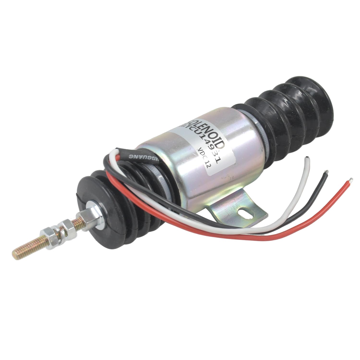AM121994 TCU1-4931 - Válvula solenoide de apagado de combustible de 12 V compatible con cortacésped delantero John Deere 3225C 3235C 3245C F911 F925 F932 F935